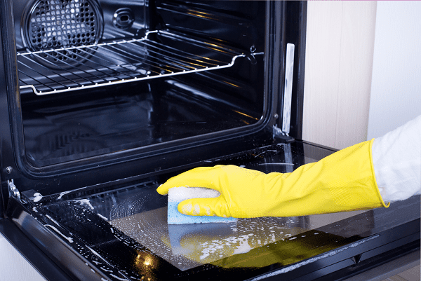 how to clean oven