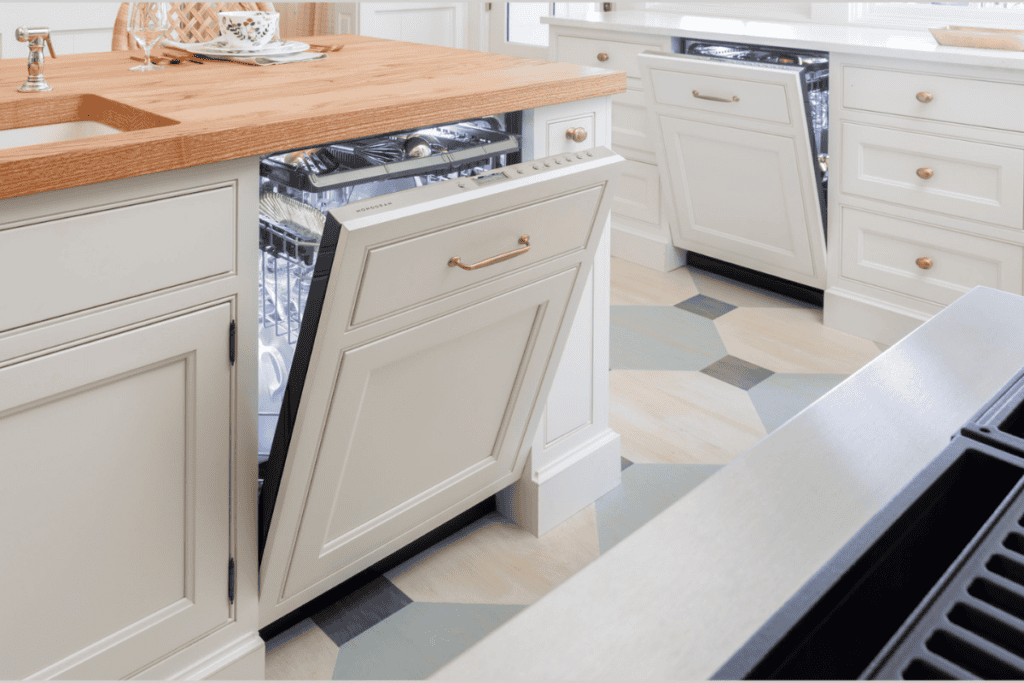 monogram dishwasher not draining