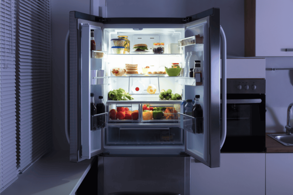 Sub-Zero refrigerator has blinking service light